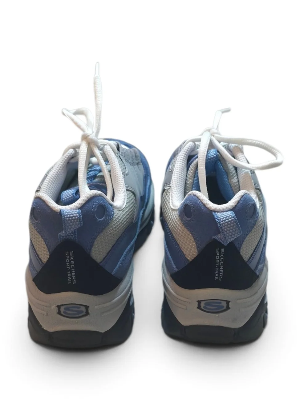 Skechers Men's Blue, White and Black Athletic Sneakers